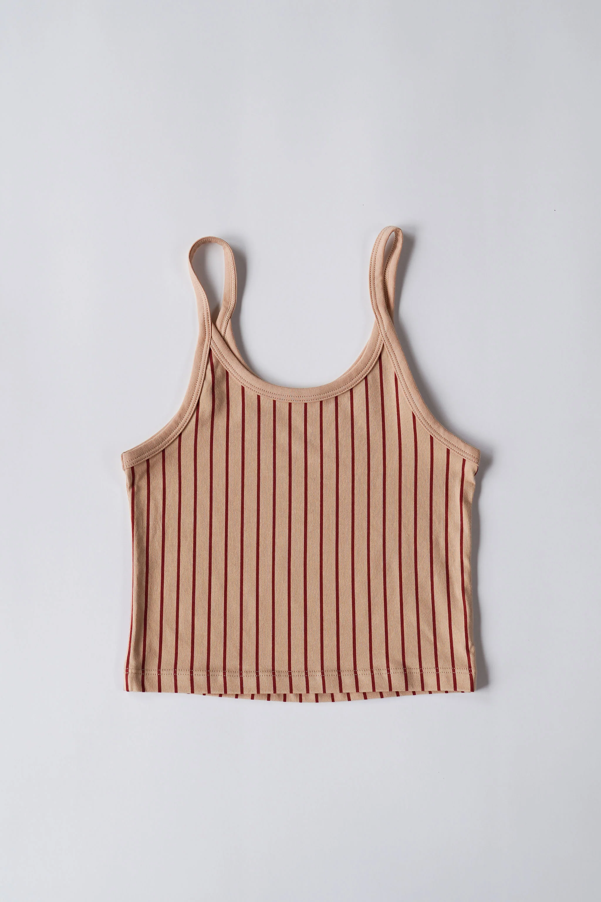 CROP TANK, shirting stripe - Image 4