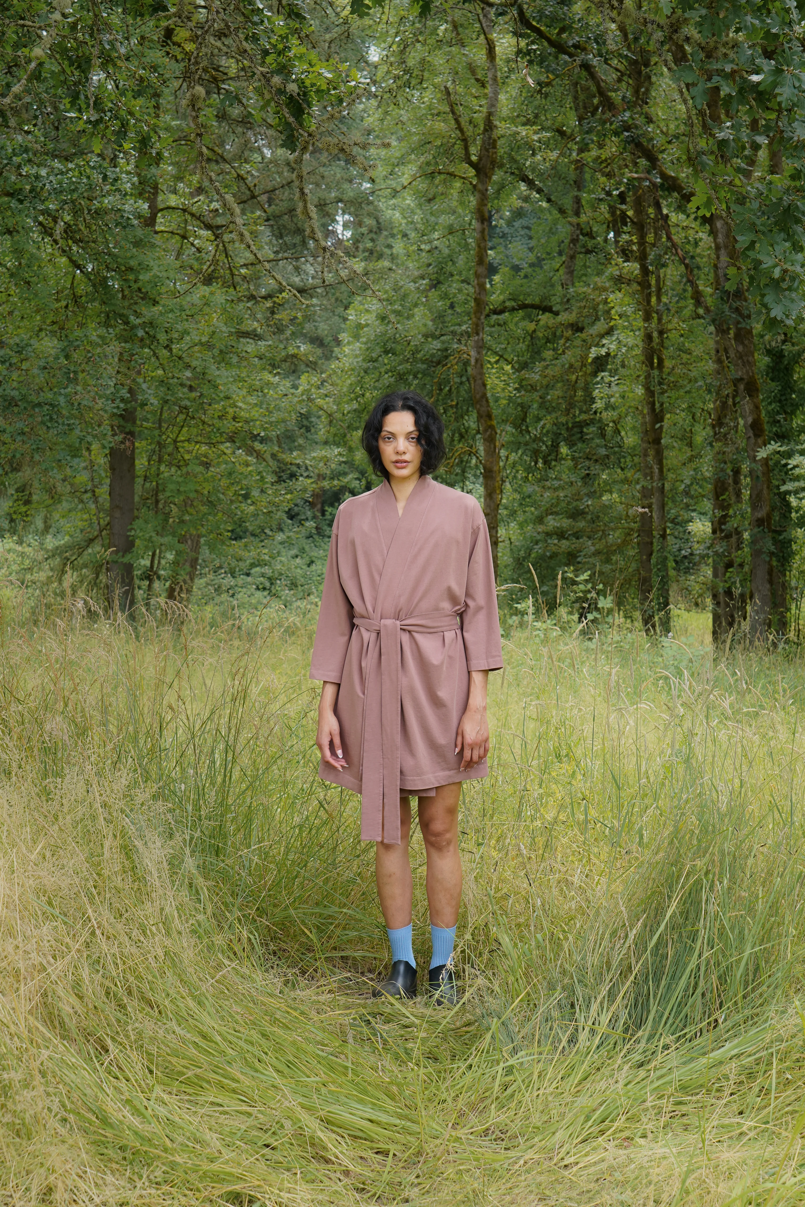 SHORT ROBE, nutmeg - Image 3
