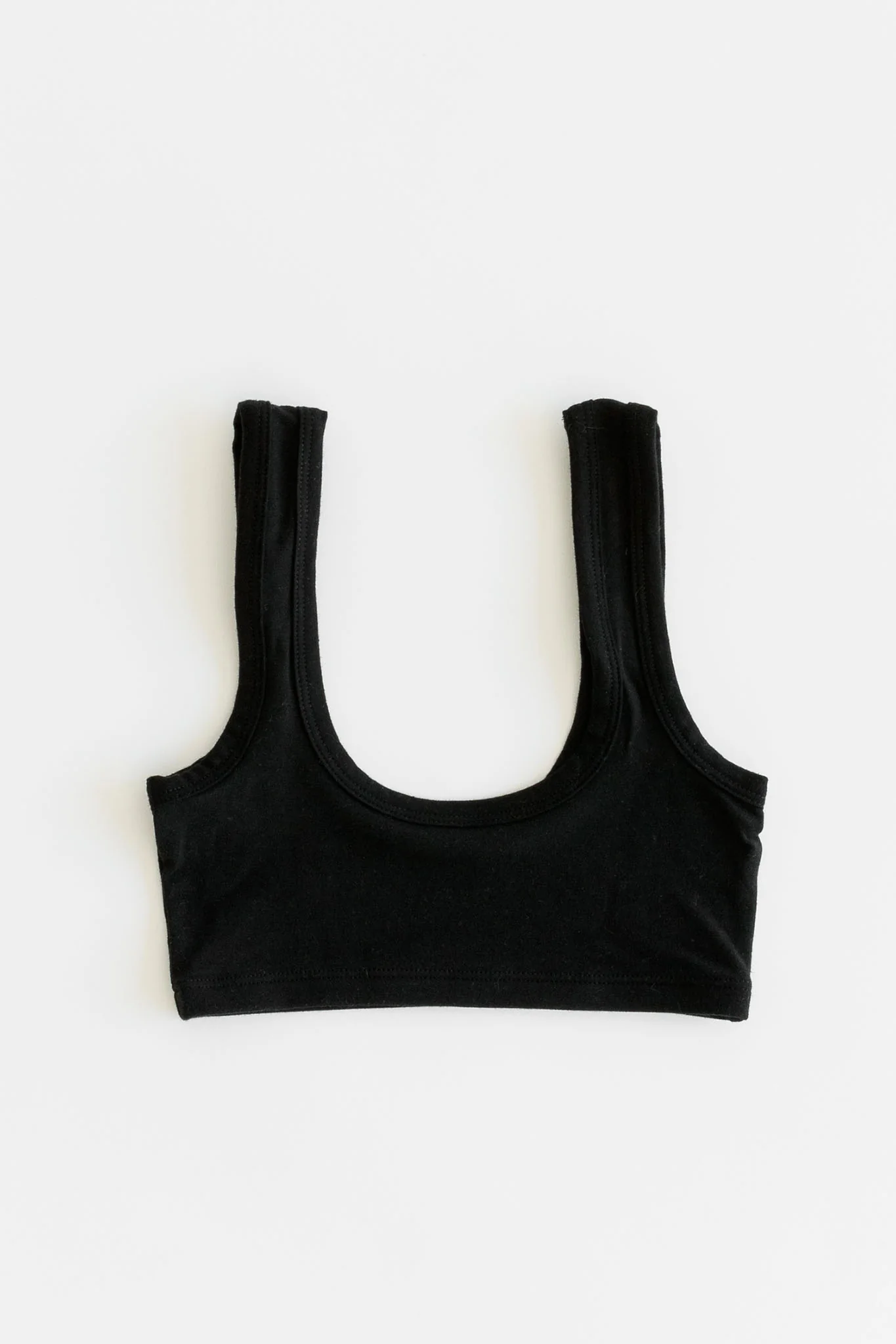 WIDE-STRAP BRA, black - Image 4