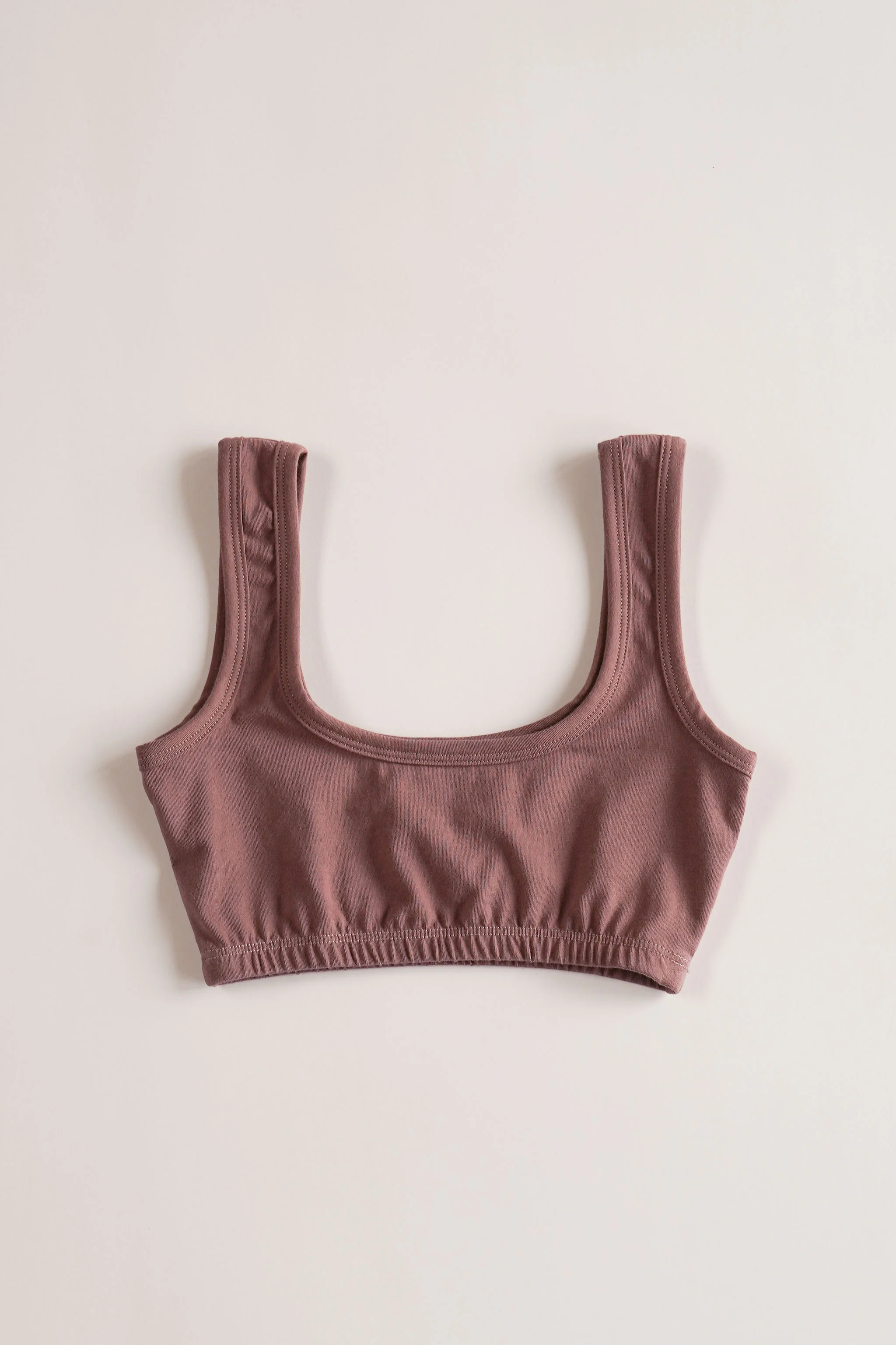 WIDE-STRAP BRA, nutmeg - Image 4